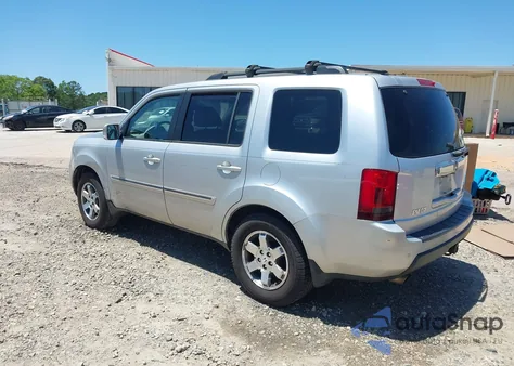 2009 Honda Pilot Touring from USA, damaged, VIN 5FNYF38989B017715